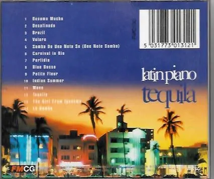Latin piano - Tequila - CD /bazarové zboží/