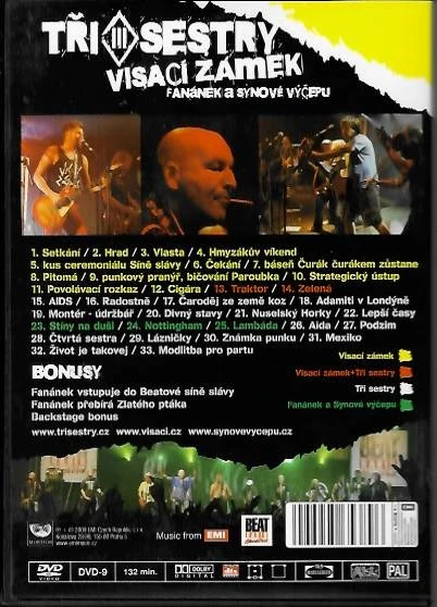 Tři sestry - Visací zámek - Fanánek a synové výčepu - DVD plast /bazarové zboží/