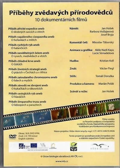 Příběhy zvědavých přírodovědců - DVD plast /bazarové zboží/