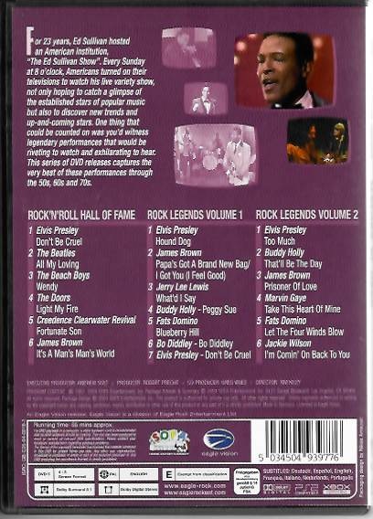 Legends of Rock - Ed Sullivan´s - rock´n´roll classics - DVD plast 