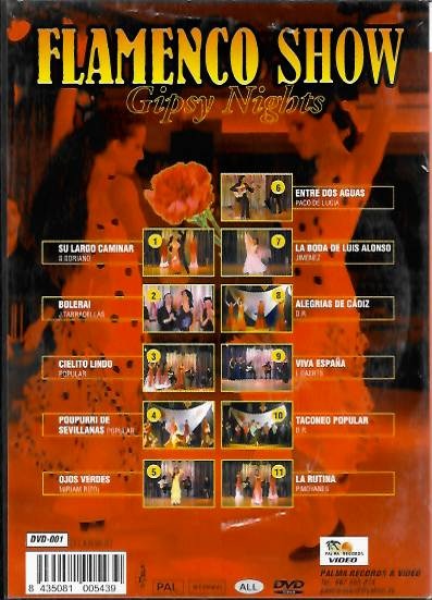 Flamenco Show - Gipsy Nights - DVD plast /bazarové zboží/