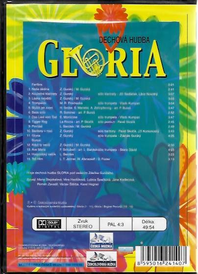 Gloria - Dechová hudba - DVD plast