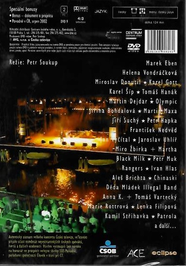 Hvězdy na Vltavě  - DVD plast 