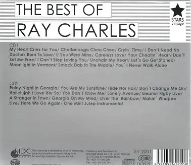 The best of Ray Charles - 2 CD