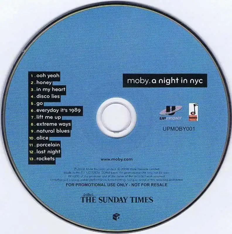Moby - Last Night - CD /plast/
