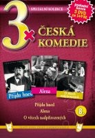 3x Česká komedie VIII - Přijdu hned / Alena / O věcech nadpřirozených DVD