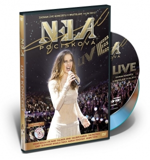 Nela Pociskova - Nela Live - DVD+CD (digipack) /bazarové zboží/