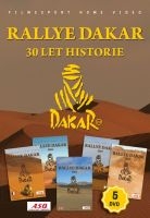 Rallye Dakar: 30 let historie (set 5 DVD) - papírové pošetky