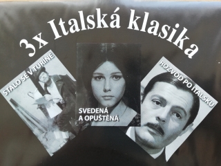 3x Italská klasika - kolekce - DVD