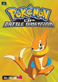 Pokémon : DP battle dimension 32. - 36. díl ( pošetka ) DVD - bazarové zboží