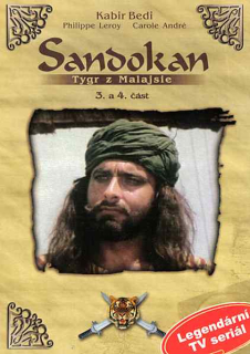 Sandokan tygr z Malajsie - 3. - 4. část - DVD pošetka