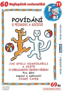 60 večerníčků - 11 - Povídání o pejskovi a kočičce - DVD/bazarové zboží/