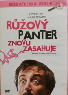 Růžový panter znovu zasahuje - plast DVD