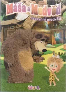 Máša a medvěd 8 - Jeskynní medvěd - DVD slim (bazarové zboží)
