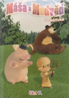 Máša a medvěd 7 - Detektivka - DVD (bazarové zboží)