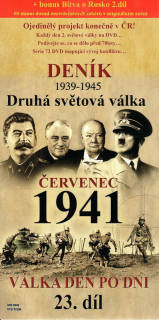 Deník - Druhá světová válka díl.23 - Červenec 1941 - DVD