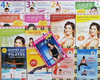 Velká kolekce cvičení - 15 DVD