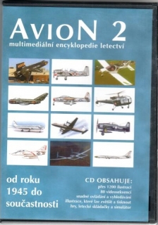 AvioN 2. Multimediální encyklopedie letectví. Od roku 1945 do současnosti - CD