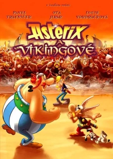Asterix a Vikingové - DVD pošetka