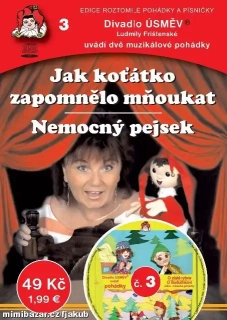 Jak koťátko zapomnělo mńoukat-Nemocný pejsek