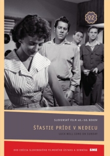 Šťastie príde v nedeľu - DVD plast