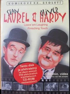 Stan Laurel a Oliver Hardy - Leave´em Laughing, Finisching Touch - DVD slim /bazarové zboží/