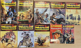 Kolekce časopisů G.F.UNGER - Western-Bestseller/bazarové zboží/ 10ks