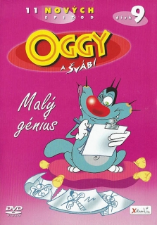 Oggy a švábi 9 - Malý génius - DVD